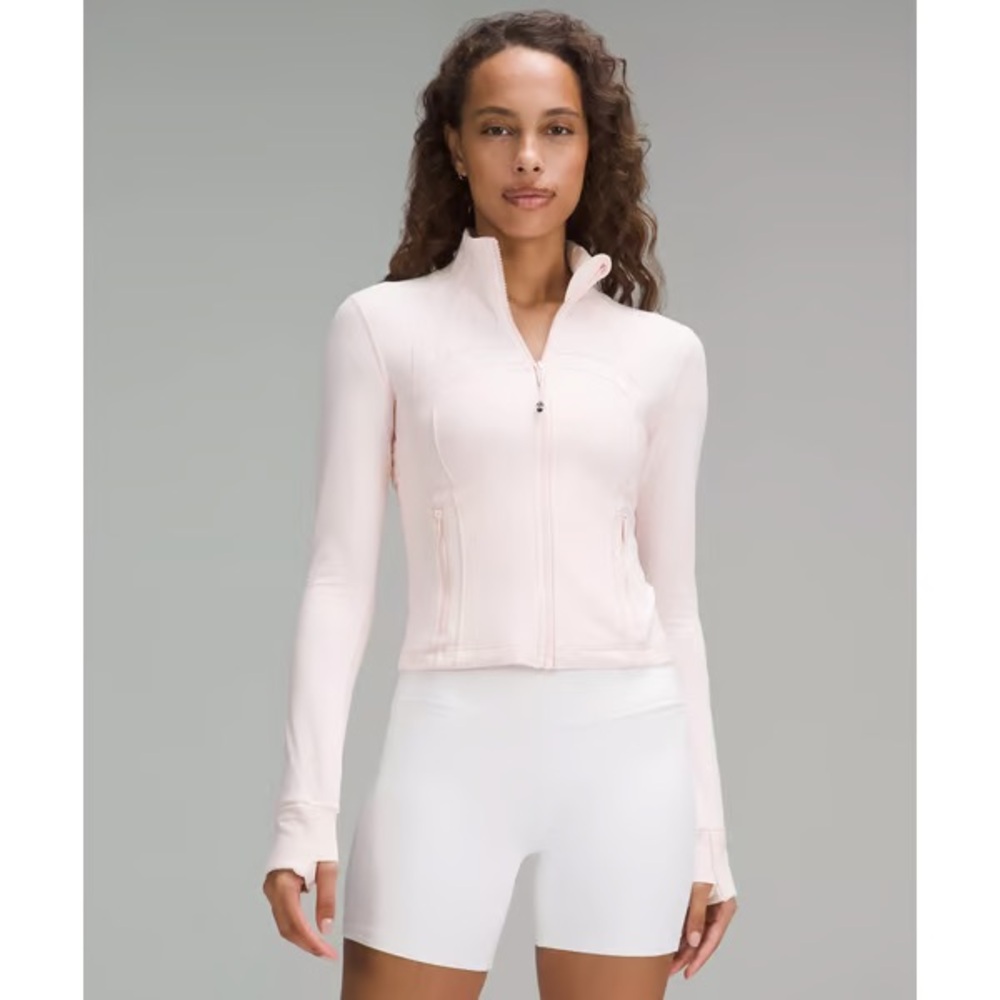 Lululemon Athletica Cropped Define Jacket (Strawberry Milkshake)